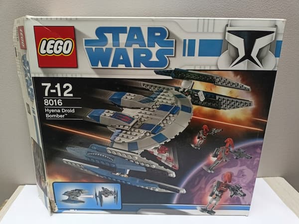 Second-hand LEGO Star Wars 8016 Hyena Droid Bomber