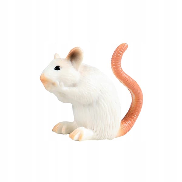 Realistic mouse model Sculptures Collectables Educational mice C-style toy