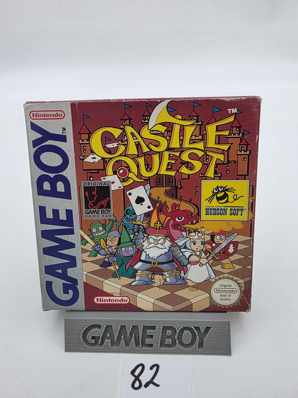 GAME BOY CASTLE QUEST – ORIGINAL CARDBOARD BOX
