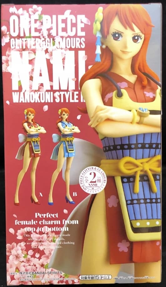 One Piece Anime Nami Wanokuni Banpresto Figurine