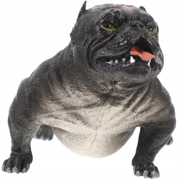 DECORATIVE PLASTIC BULLDOZER FIGURINE – CHILDREN’S TOY