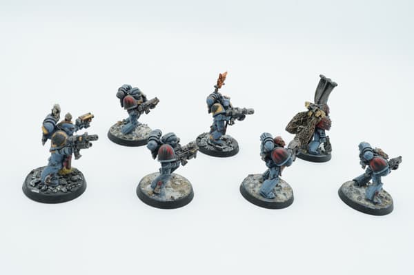 Warhammer 40k Space Wolves Pack – set of 7 plastic miniatures