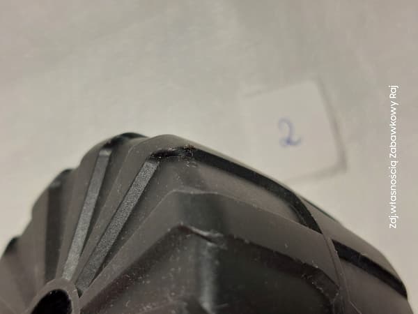 LEGO 2573 black wheel for 6989