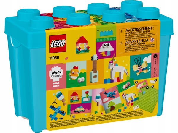 LEGO 11038 CLASSIC – CREATIVE BOX WITH COLOURFUL BRICKS