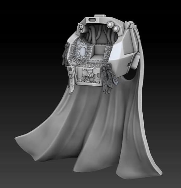 Additional Silver Wardens Demon Slayer components – proxy miniatures for board games/D&D/GURPS