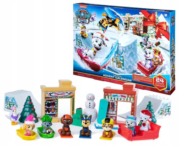 Spin Master Paw Patrol Advent Calendar, 24 pieces