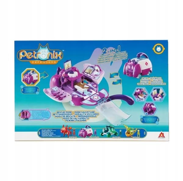 Spin Master PETRONIX Transformable Pet Figurine with Emma Figurine