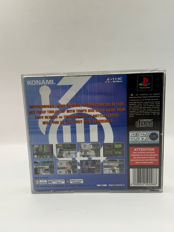 TRAP RUNNER 3XA PSX PS1 SONY PLAYSTATION 1 BOXED