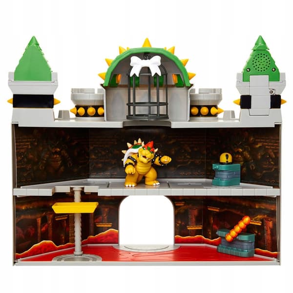 Bowser’s Castle Play Set with Deluxe Mario Bros Figures