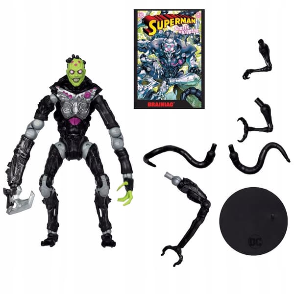 Brainiac (Ghosts of Krypton) figure from the DC Page Punchers range
