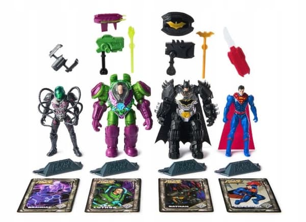 DC Metal Force – Team Up 4-piece figure set – 6070906