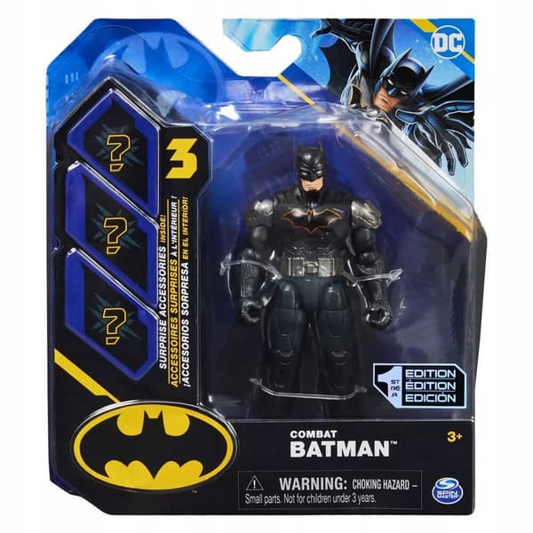 SPIN MASTER BATMAN COMBAT DC FIGURE Figure 3 SURPRISE ACCESSORIES