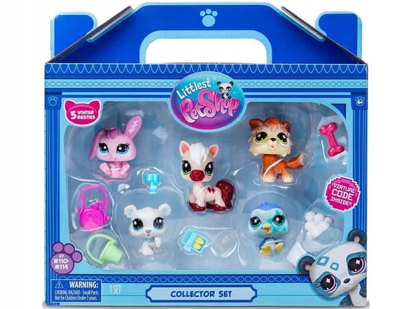 LITTLEST PET SHOP Figurine Set – Winter Theme LPS00573