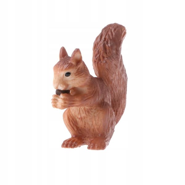 Realistic animal figurines Educational toy for children Gift: Squirrel