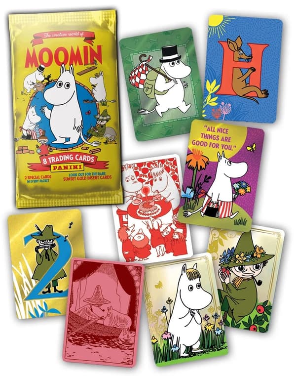 PANINI MOOMIN 2 - BOX 36: CONTAINS 36 PACKETS, EACH WITH 8 CARDS