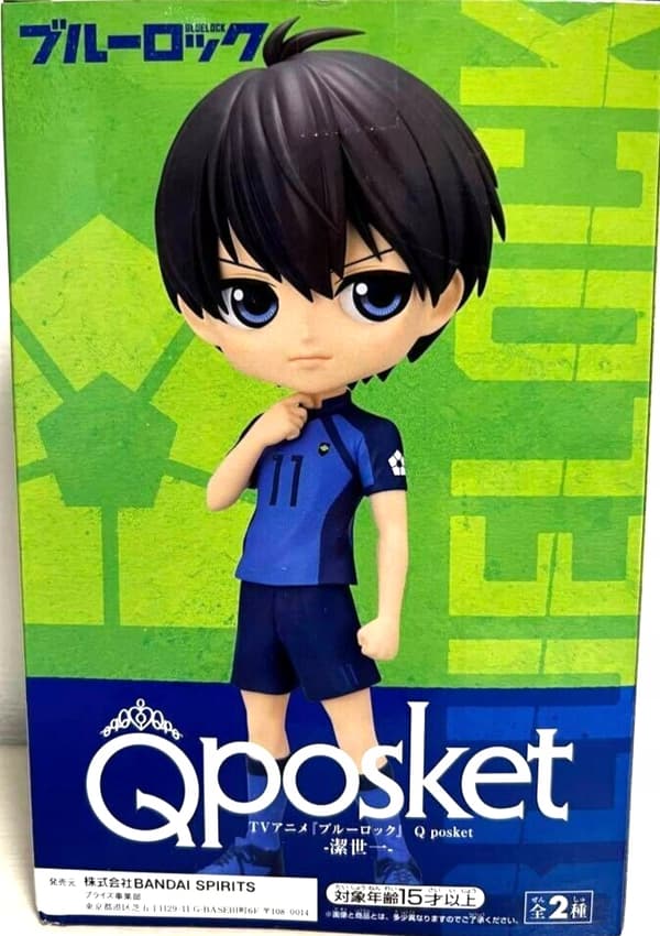 Blue Lock Isagi Yoichi Q Posket A Anime Figure