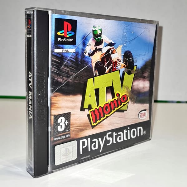ATV MANIA PSX 3XA game – READ THE DESCRIPTION!