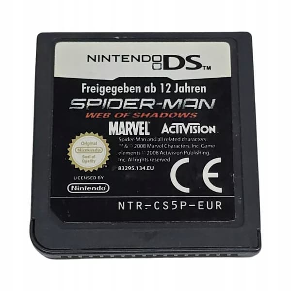 NINTENDO DS GAME: SPIDER-MAN: WEB OF SHADOWS