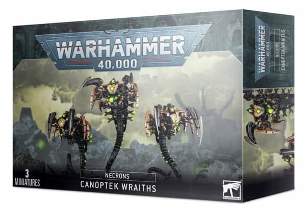 Warhammer 40,000 Necrons Canoptek Wraiths – Games Workshop Miniature Set