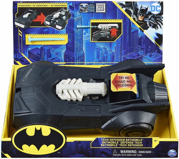 DC BATMAN 2-in-1 TRANSFORMING BATMOBILE