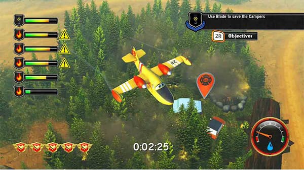 WII DISNEY PLANES FIRE & RESCUE / ARCADE