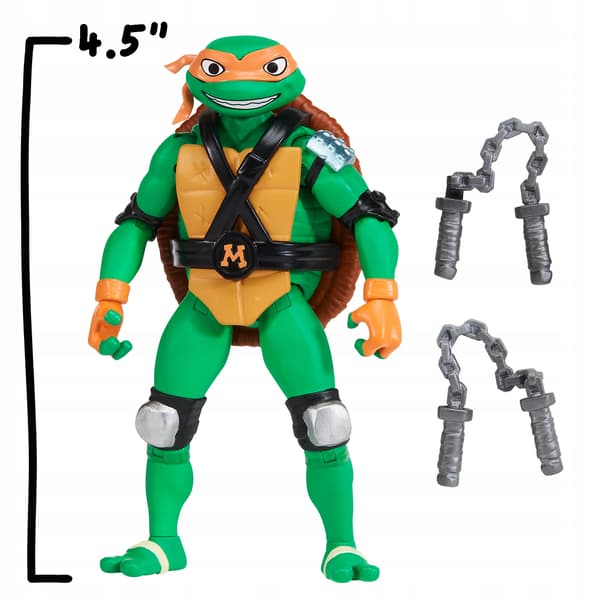 Ninja Turtles: Shell Spin Mikey action figure