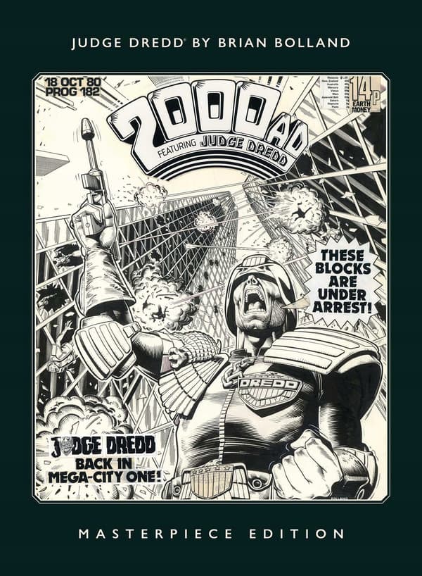 Judge Dredd by Brian Bolland: Masterpiece Edition Bolland, Brian