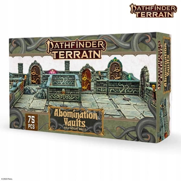 Pathfinder Terrain: Abomination Vaults – Half-Height Walls