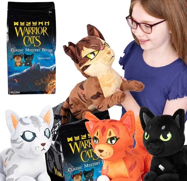 WARRIOR CATS: RANDOM MASCOT KITTY 28 cm ORIGINAL Series 2