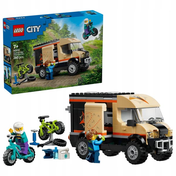 LEGO City 60512 Van with Mountain Bikes