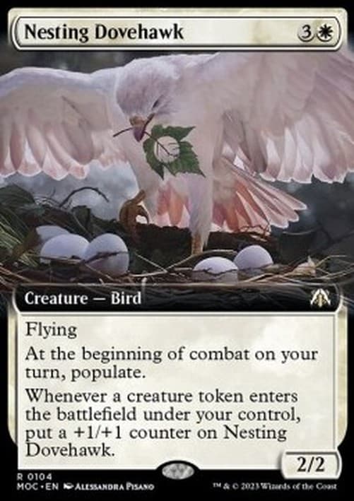 Magic: The Gathering Nesting Dovehawk