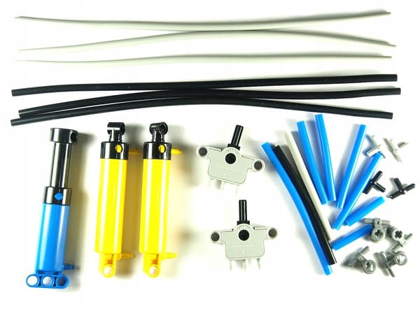 Pneumatic Set: Pump and Cylinder x2, 28 pieces – LEGO Technic Pneumatics