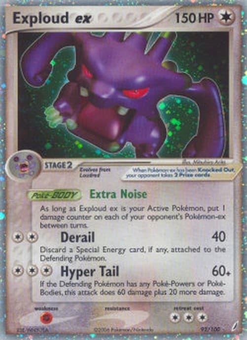 Pokemon Exploud ex