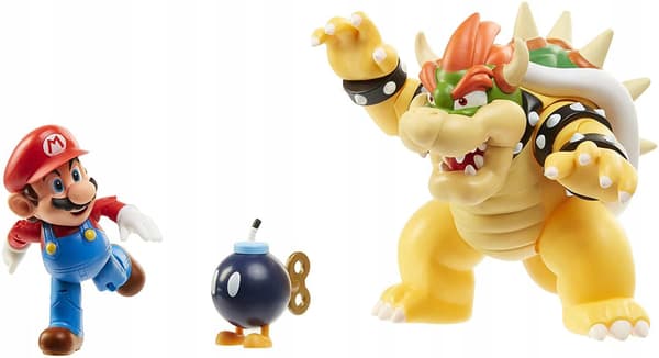NINTENDO - MARIO VS. BOW ACTION FIGURES ASSORTMENT