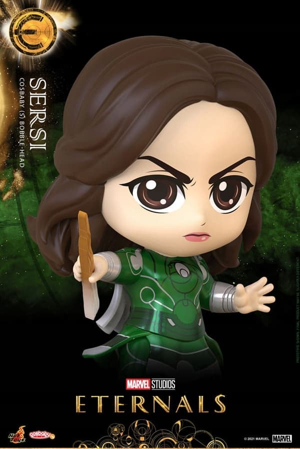 MARVEL Eternals Cosbaby (S) Mini Figure: Sersi, 10 cm