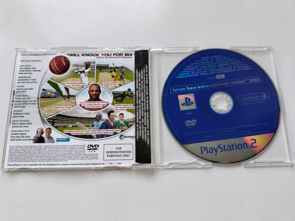 BRIAN LARA CRICKET 2005 PS2 PAL ENG DEMO – ONE-OF-A-KIND