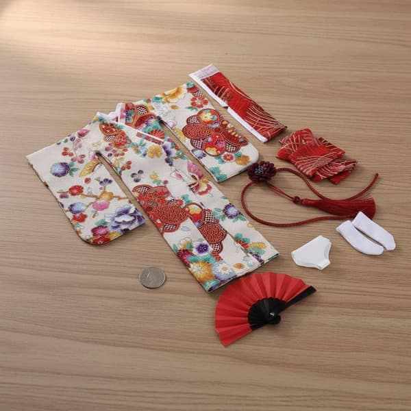 Kimono Costume Doll, Long C