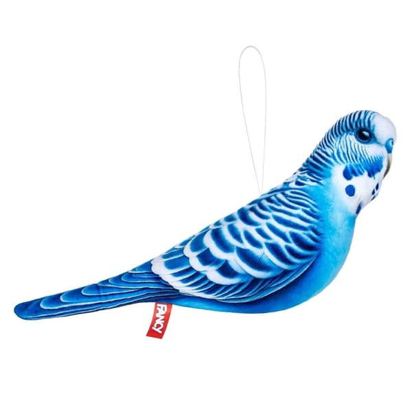 Fancy the fluffy parrot, 38 cm