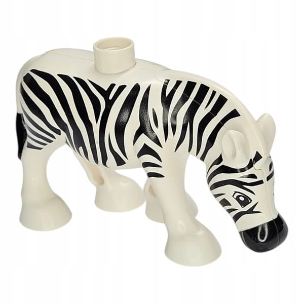 LS NEW LEGO DUPLO Animal Figure: ZEBRA