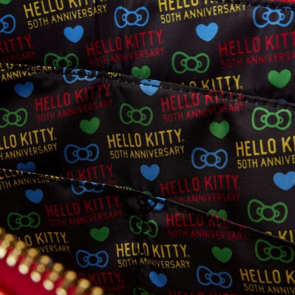 Loungefly – Hello Kitty 50th Anniversary Shoulder Bag with Coin Purse