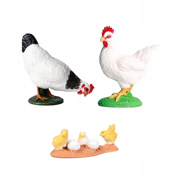Realistic farm animals Figures Toy scenes Educational toys Decorations E