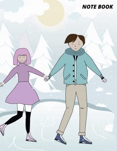 Notebook / book / Snow Notebook: Size: 8.5 x 11 inches / 120 pages