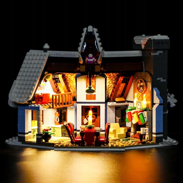 Lighting Set for LEGO Creator Expert 10293: Santa’s Visit