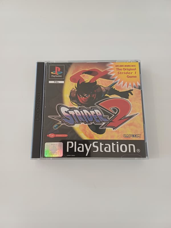 Strider 2 + 1 for Sony PlayStation PS1 (English version)