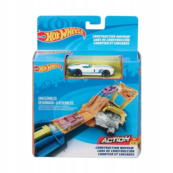 HOT WHEELS CHAOS ON THE CONSTRUCTION SITE DKR44 CKJ08