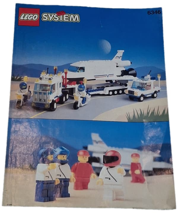 67B11. Paper instruction booklet for the Lego System set 6346