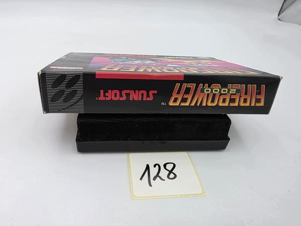 NINTENDO SNES FIREPOWER 2000 NTSC VERSION ORIGINAL CARDBOARD BOX