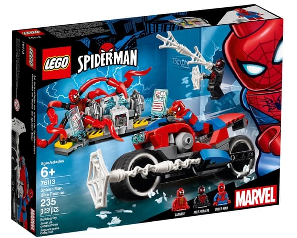 Lego 76113 @@@ MOTORCYCLE CHASE @@@ Spider-Man!