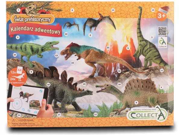 COLLECTA Dinosaur Advent Calendar Figurine Set 84177