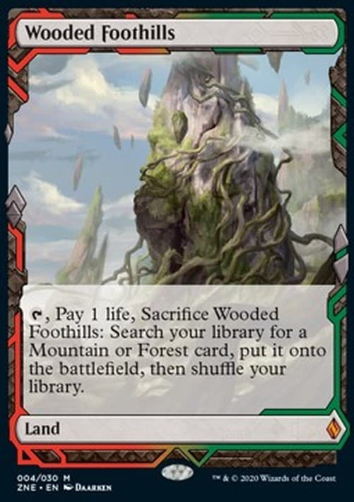 Magic: The Gathering Wooded Foothills